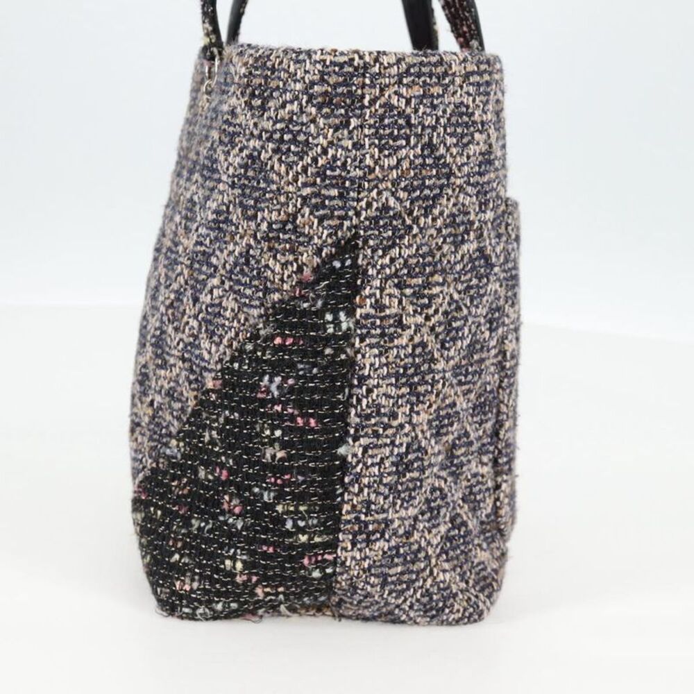 Chanel Cambon Line Multicolour Cotton Tote Bag (Pre-Owned) - Picture 3 of 16